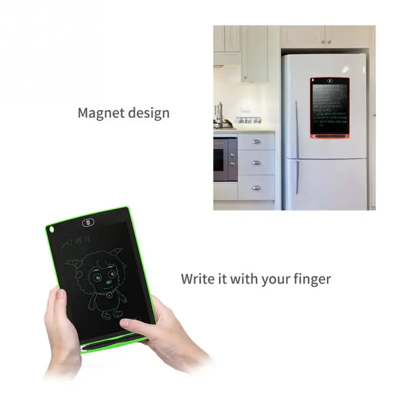 Высокое качество 8,5 дюймов Портативный Smart ЖК-дисплей дощечку электронный блокнот рисунок Графика Tablet доска для детей принт подарок