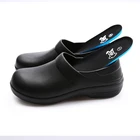 Босоножки на плоской подошве для шеф-повара, водонепроницаемые Нескользящие, маслостойкие, для работы на кухне, отеля, ресторана