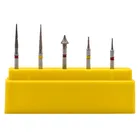 5 шт.кор. межпроксимальная эмаль, шлифовка, полировка, сверла ортостоматологические алмазные боры, стоматологические инструменты, стоматология, лабораторные иглы