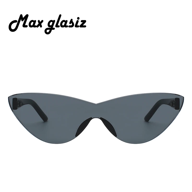 MAX 2018 New Fashion Women Flat Sunglasses Luxury Brand Designer Cateye Sun glasses Eyewear Candy Color UV400 | Аксессуары для