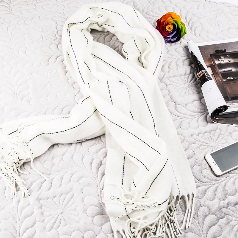 2017 Новая мода осень зима длинные Ленточки Для женщин шарф Элегантные обертывания