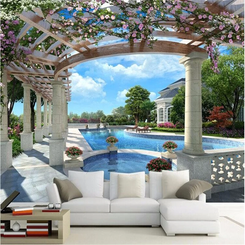 Обои beibehang 3d для фотосъемки в гостиную задний фон телевизора обои на стену