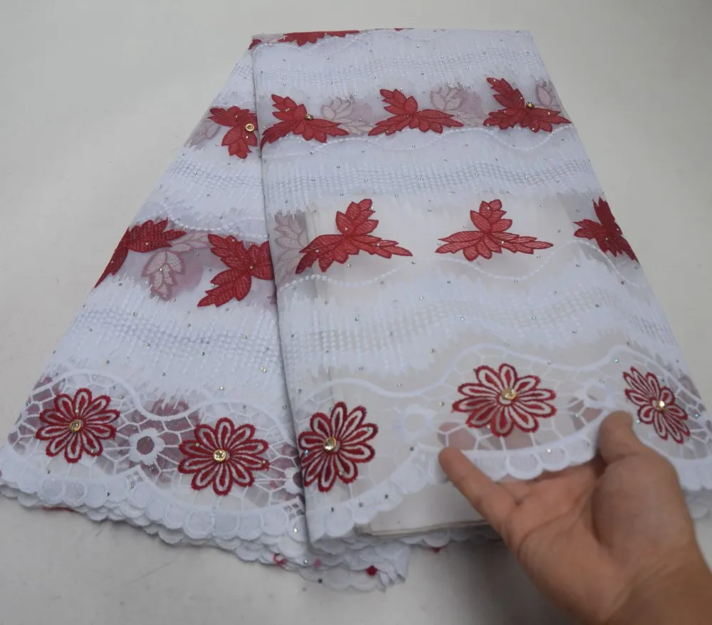 

Latest design french lace African tulle lace fabric with stone and diamond Nigerian sewing garment fabric High quality ML7858