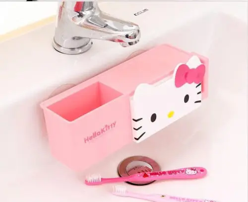 Многофункциональный держатель зубной щетки Hello Kitty новый милый для с надписью |