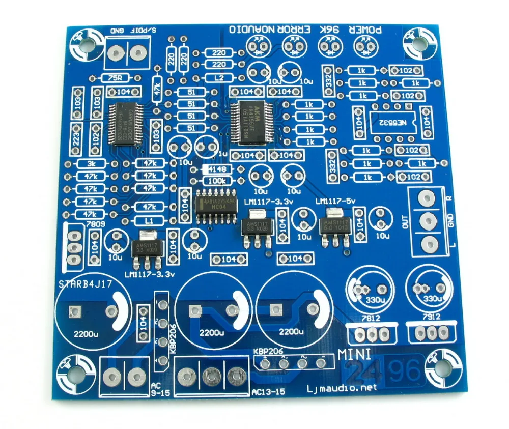 Комплект ЦАП CS8416 + AK4396 NE5532 2496 24 бит усилитель 192K комплект сделай сам|Усилители