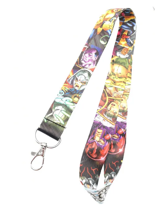 20Pcs avengers man Lanyard Neck Strap for keys ID Card Mobile Phone Straps USB Badge Holder DIY Hang Rope | Украшения и