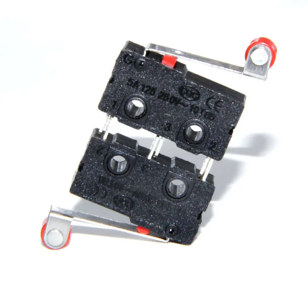 10 шт. Новый KW12 3 мини переключатель Микро ролик рычаг нормально открытый предел
