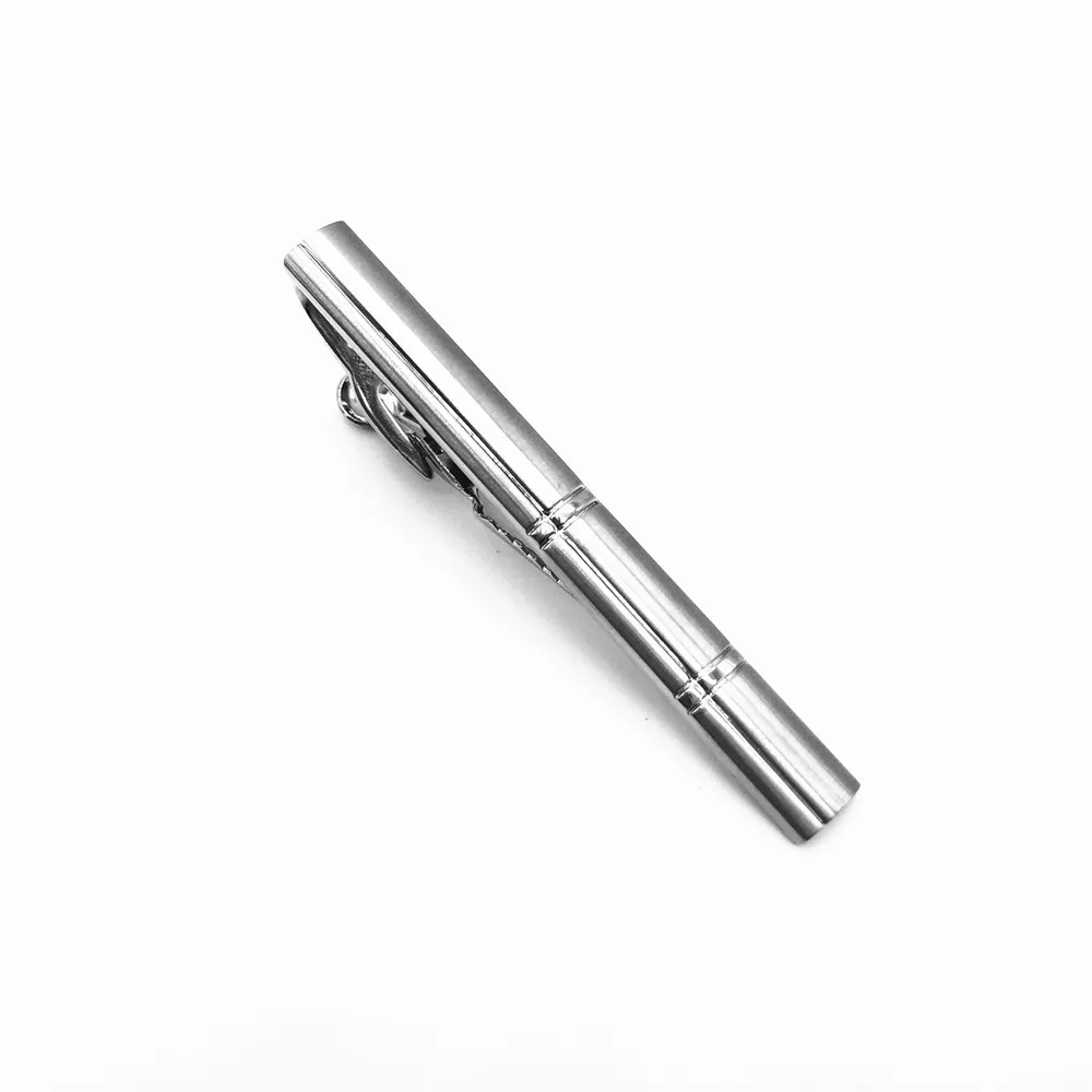 Silver Tie clip Men's Bar Best Gifts for Xmas Gift n Wedding Groom Usher K01 | Украшения и аксессуары
