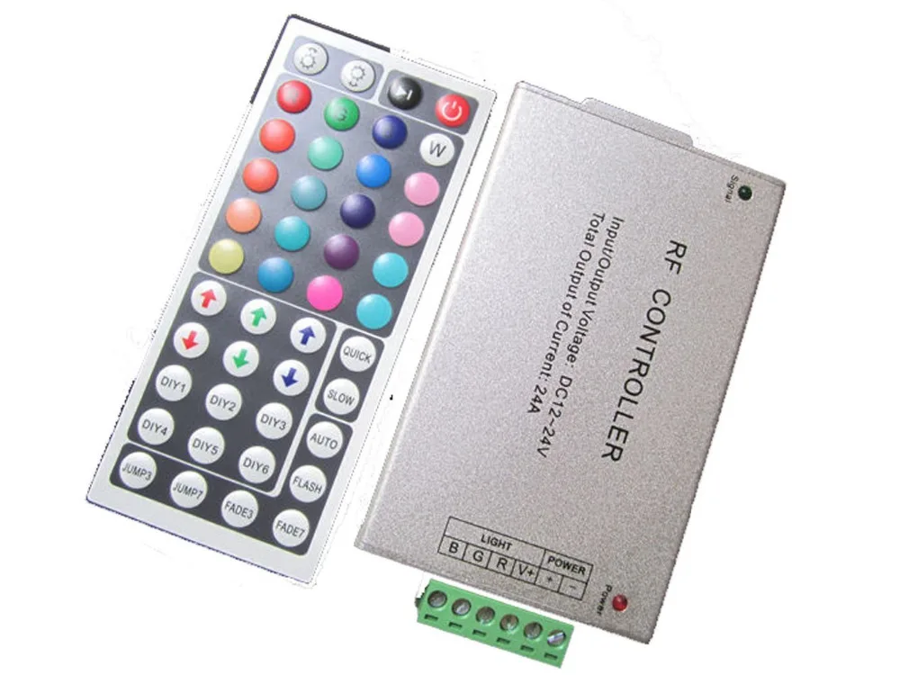 12 В 24 DC 24a 240 Вт 44Key ИК пульт дистанционного управления для RGB Светодиодные ленты