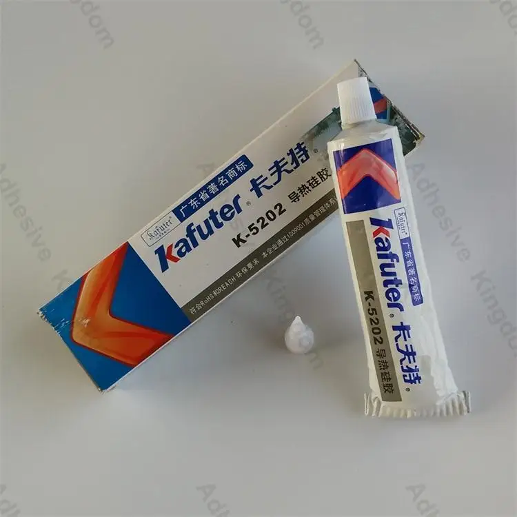 Подлинная Kafuter 80 г K 5202 термосиликатный светодиодный клей теплопроводность 0 8
