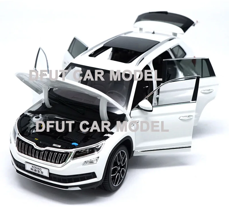 1/18 KODIAQ SUV литая металлическая модель автомобиля, игрушка для детей, подарки на день рождения, коллекция игрушек, оригинальная коробка, детские игрушечные машинки