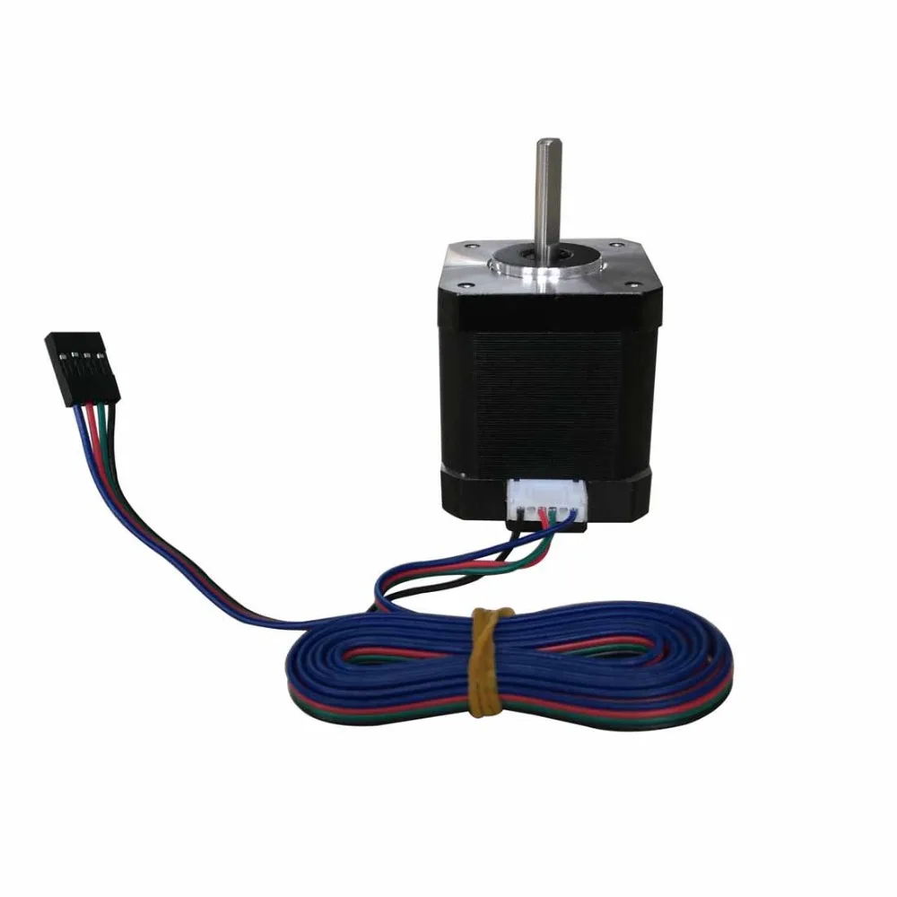 Шаговый электродвигатель Nema 17 17HS8401 4-проводной шаговый 1.8A для лазерного и
