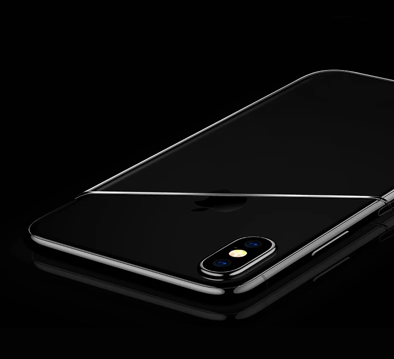 Чехол для iPhone X, мягкий силиконовый прозрачный чехол для iPhone X, защитный чехол mofi, Ультра Прозрачный чехол для iPhone X, чехол