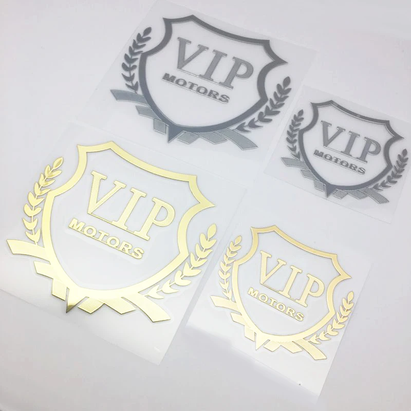Металлическая VIP-наклейка на автомобиль эмблема значок логотип для Benz Kia Toyota Hyundai