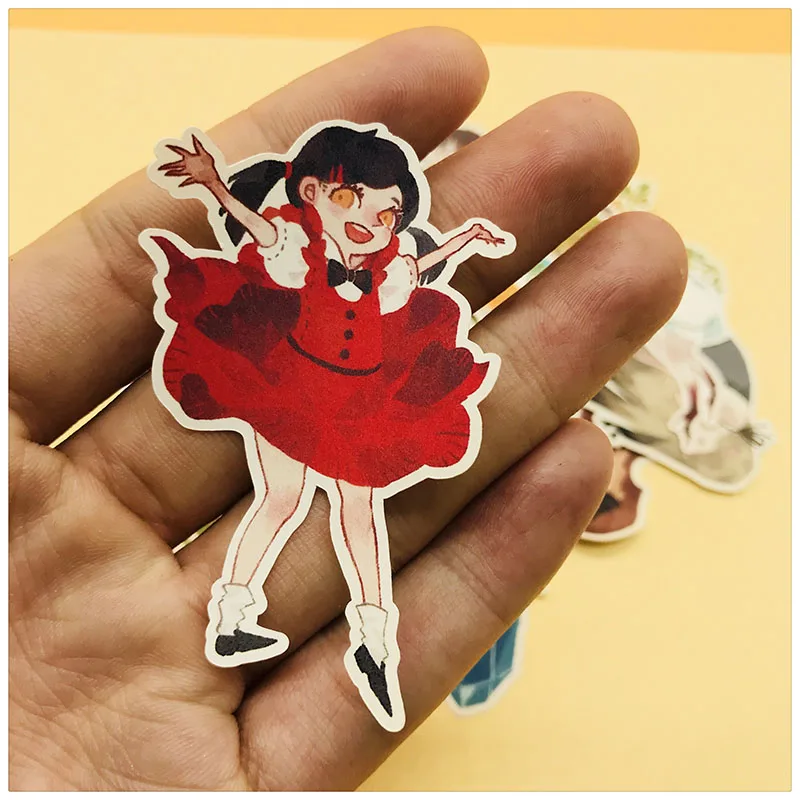 36PCS spring kawaii girl stickers DIY scrapbooking hand-painted album journal happy planner crafts decorative package | Дом и сад