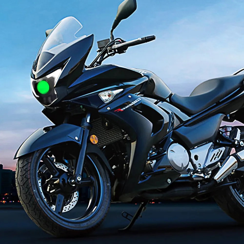 Передние фары KT для мотоцикла Suzuki GW250 GSR250 2013+ HID Проектор Светодиодный (LED) Глаз