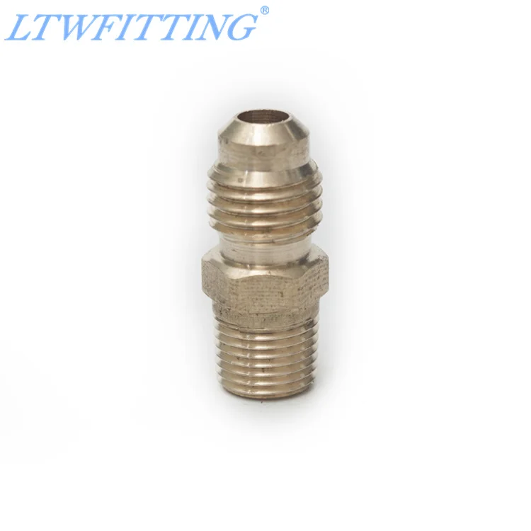 Латунный фитинг LTWFITTING 1/4 &quotOD x 1/8&quot штырьковый соединитель NPT трубный |
