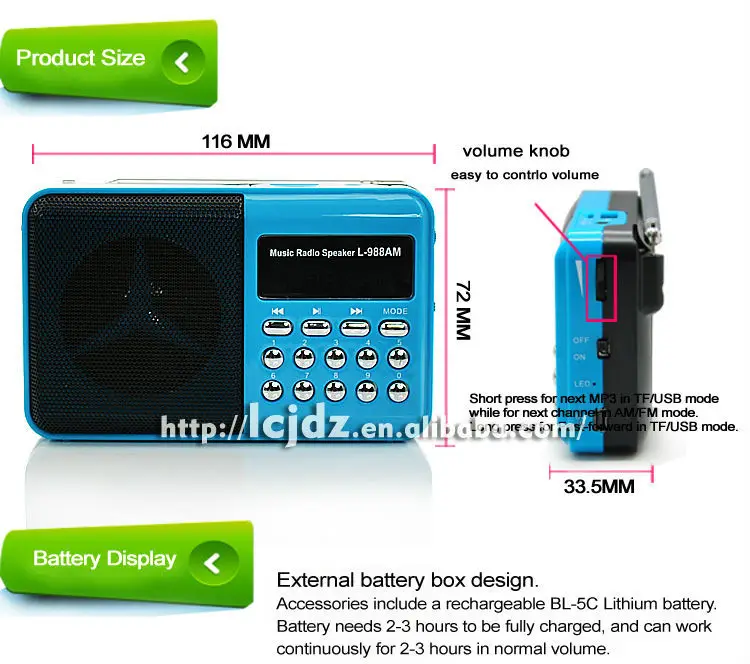 Дешевые Двухдиапазонный портативный мини карманный цифровой AM FM радио TF micro SD карта музыкальный аудио плеер USB мини динамик
