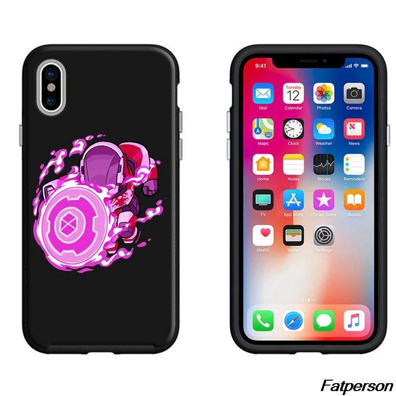 Destiny 2 для Samsung s8 s9plus S6 S7 Edge черный мягкий силиконовый чехол в виде ракушки Apple iPhone X10