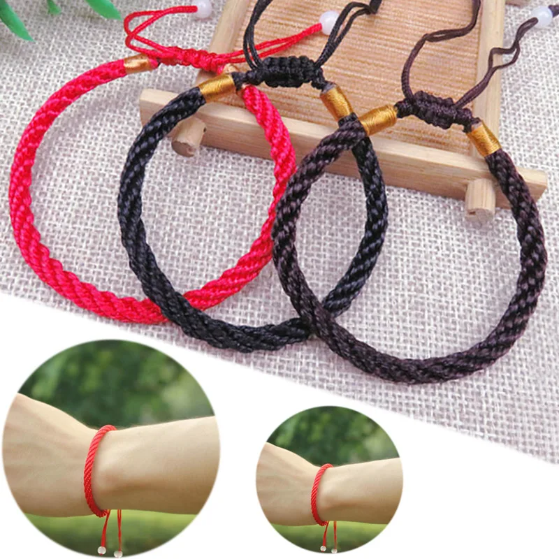 Модный 1 шт гипоаллергенный ручной вязки красный/черный/кофе регулируемый 2020