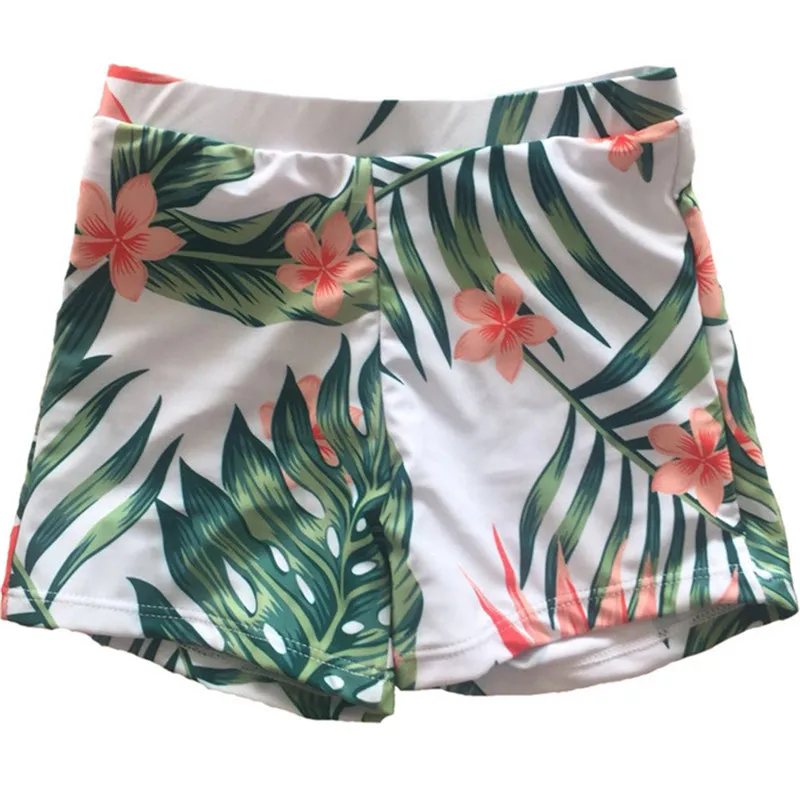 LILIGIRL Mommy and Me Beach Shorts Swimsuit New Print Mother Daughter Dad Son Shorts Swimwear for Family Matching Clothes - Цвет: Ali993K