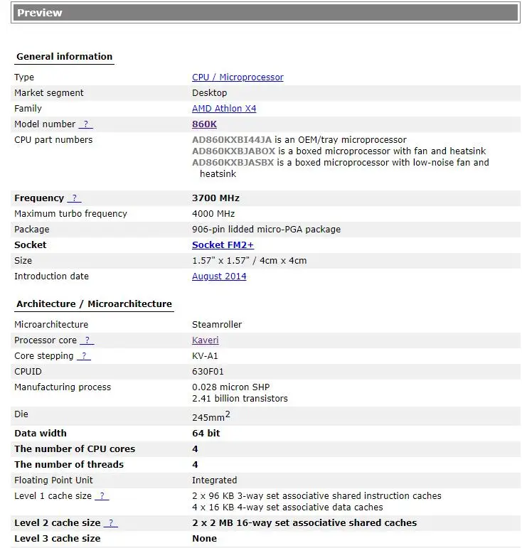 AMD Athlon X4 860 к 860 с четырехъядерным процессором 3700 МГц Процессор процессор разъем FM2+ 4000 МГц максимальная ускоренная настольный процессор в штучной упаковке с вентилятор радиатора