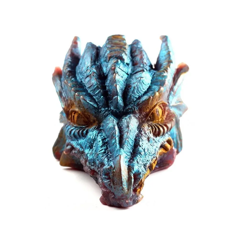 Форма для свечей Grainrain 3D Dragon силиконовая форма мыла самодельная полимерная