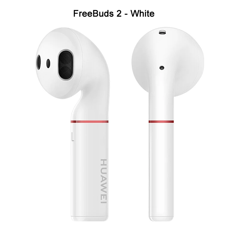 FreeBuds 2 White HUAWEI FreeBuds 2 FreeBuds 2 Pro Bluetooth Беспроводные наушники с микрофоном Музыка сенсорный водонепроницаемый гарнитура Handfree динамический - Цвет: FreeBuds 2 White
