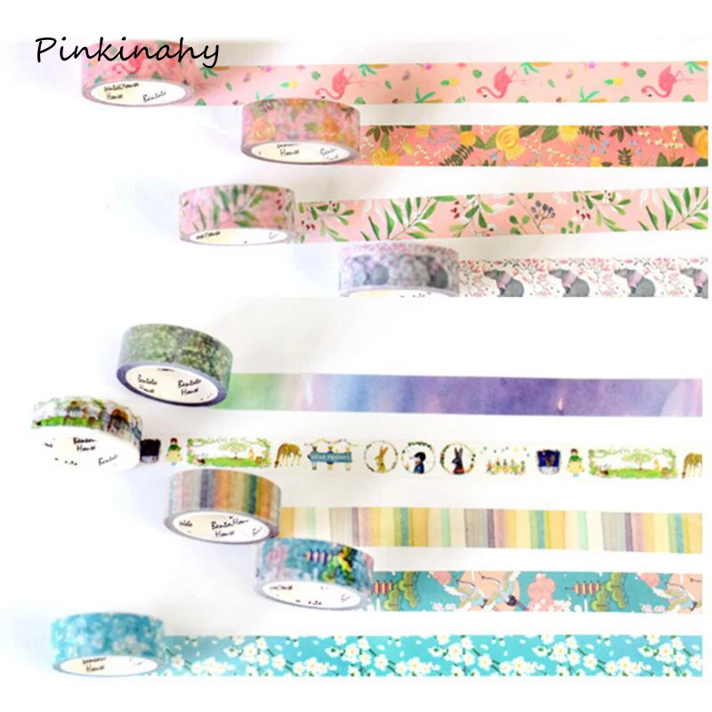 Клейкая лента для скрапбукинга декоративная 15 мм х 7 м | Канцтовары офиса и дома