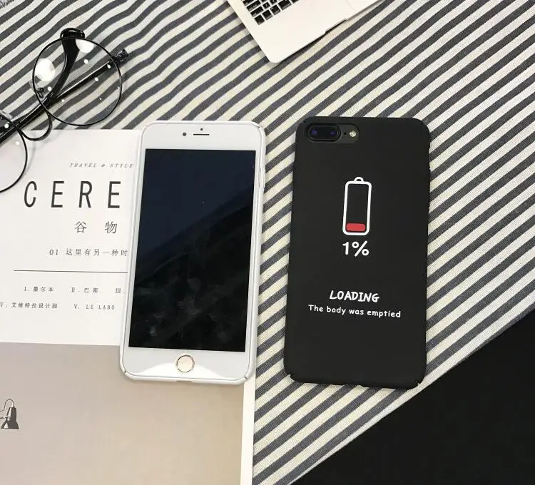 Для iphone 7 8X6 Чехол для Fundas iphone 6 S 6s чехол для iphone X XR XS Max 7 8 Plus чехол милый жесткий Художественный Черный чехол для пары