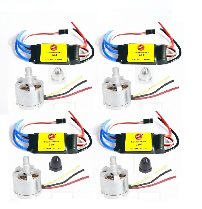 4 шт. бесщеточный двигатель CW CCW 2212 920KV/2312 920kv для 3 4S RC квадрокоптера Phantom F330 F450 F550 X525