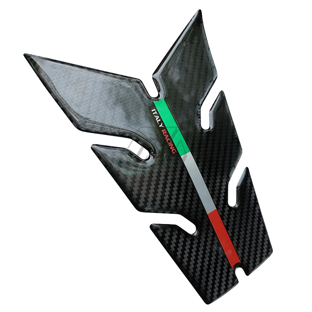 3D углеродная мотоциклетная газовая крышка наклейки на бак протектор чехол для