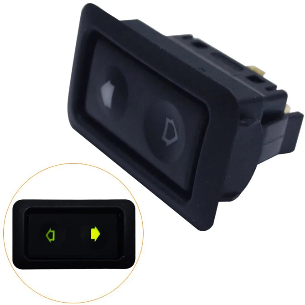 

Electric Power Window Switch Button 20A For All Autos with Green LED Light Universal Car Button Switch Car Accessories 12V/24V