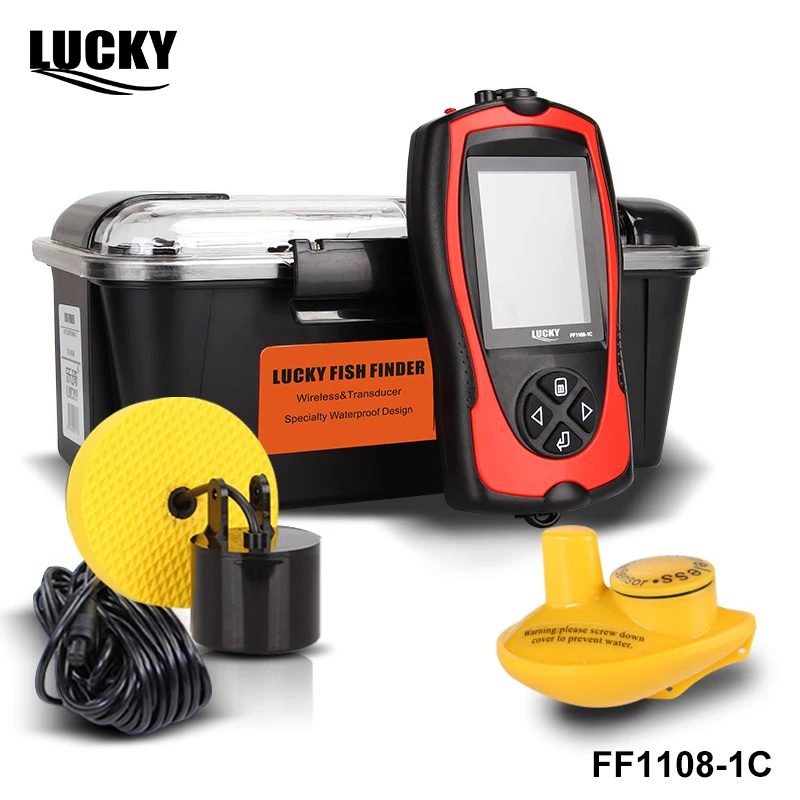 Lcuky FF1108 1C новые рыболовные инструменты Портативный 2 в 1 беспроводной и проводной