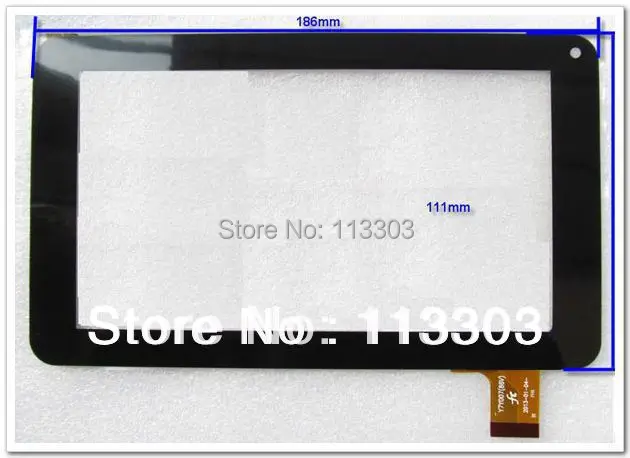 7-дюймовый емкостный сенсорный экран со стеклянным сменным экраном для