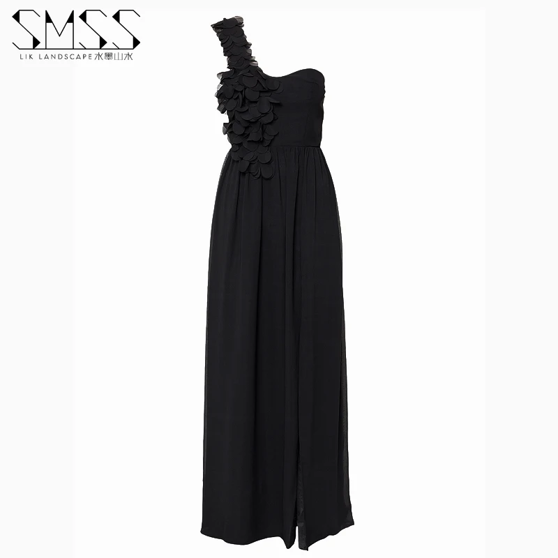 SMSS Мода верхнюю часть пробки спагетти ремень цветок украшения сексуальный