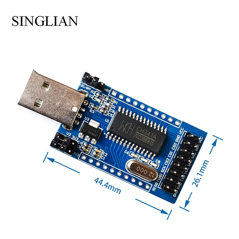 CH341A USB к UART IIC SPI TTL ISP EPP/MEM параллельный порт конвертер | Обустройство дома