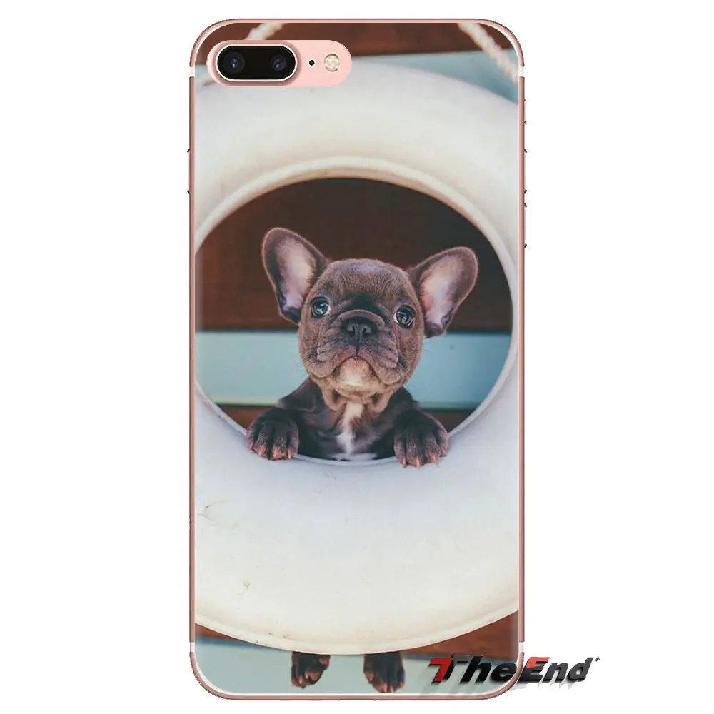 Soft Silicone TPU Case whimsical french bulldog Dogs puppy For iPod Touch Apple iPhone 4 4S 5 5S SE 5C 6 6S 7 8 X XR XS Plus MAX |