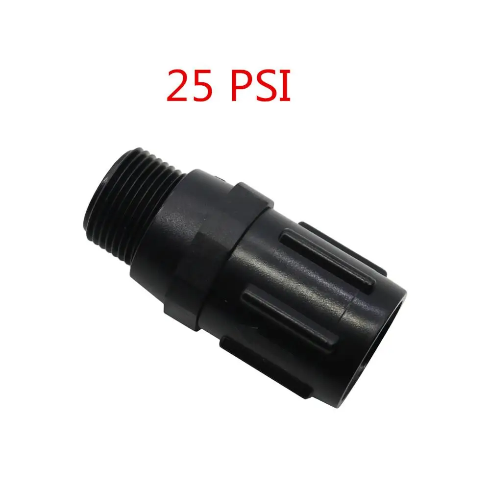 Black 25PSI 15PSI до 45PSI предустановленные регуляторы давления с резьбой 3/" FHT x MHT уменьшает входящее давление воды для полива сада 1 шт - Цвет: Black 25PSI