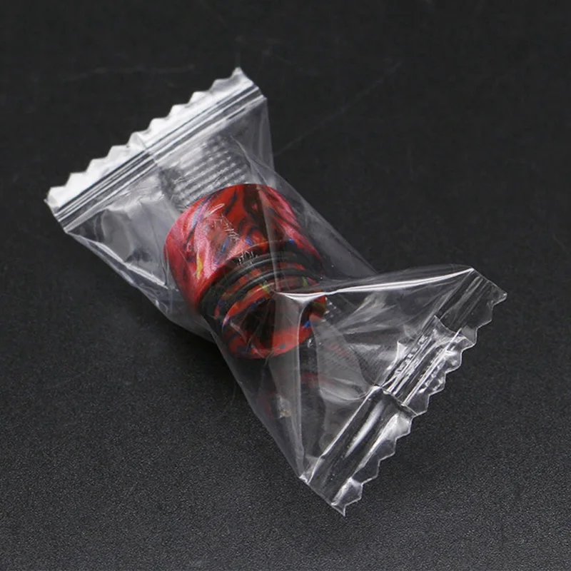 

VapeSMOD 1pc New Epoxy Resin Drip Tip 810 E Cigarettes Accessory For Smok V8/Griffin 25 Mini/ V12 Tank Color Beast Wide Bore