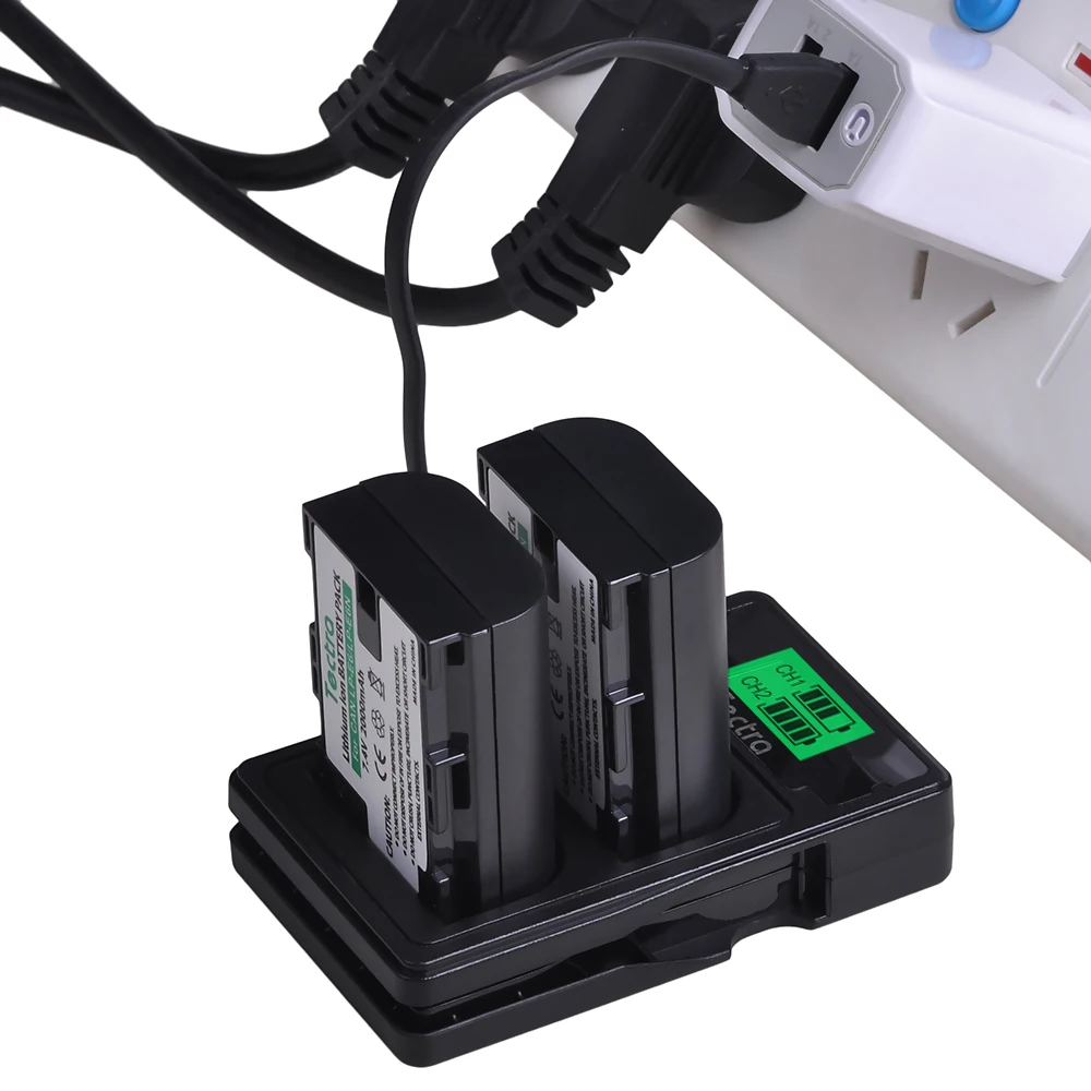 2PCS LP-E6 LPE6 lp-e6n battery for Canon EOS 5D Mark IV 5D2 5DS R II 2 III 3 6D 60D 60Da 7D 7D2 7DII 70D+LCD USB Charger | Электроника