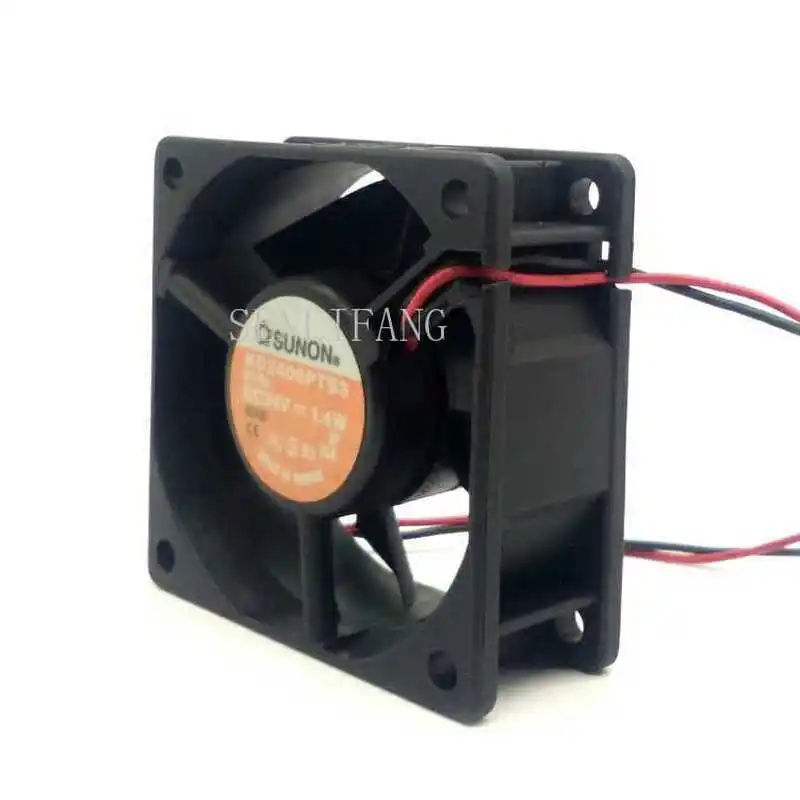 

KD2406PTS3 13.A.GN DC 24V 1.0W 60x60x25mm 2-wire Server Square Fan