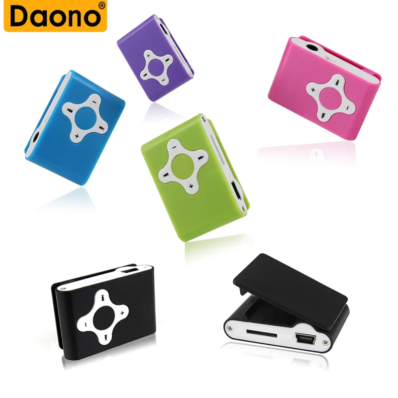 Портативный MP3-плеер Мини Клип Водонепроницаемый Спорт MP3 музыкальный плеер Walkman