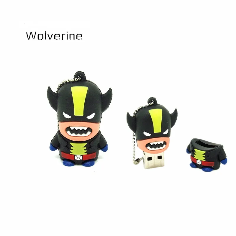 Промо акция 10 стилей super heros USB флеш накопитель карта памяти Флеш