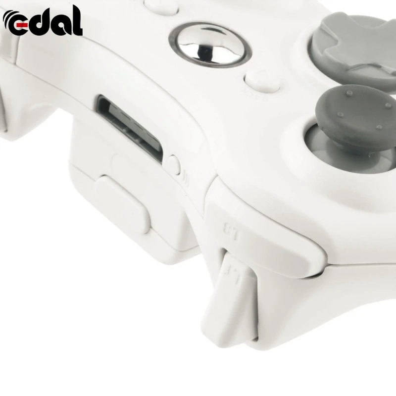 EDAL геймпад 2 4G беспроводной для xbox 360 контроллер Новый черный и белый джойстик