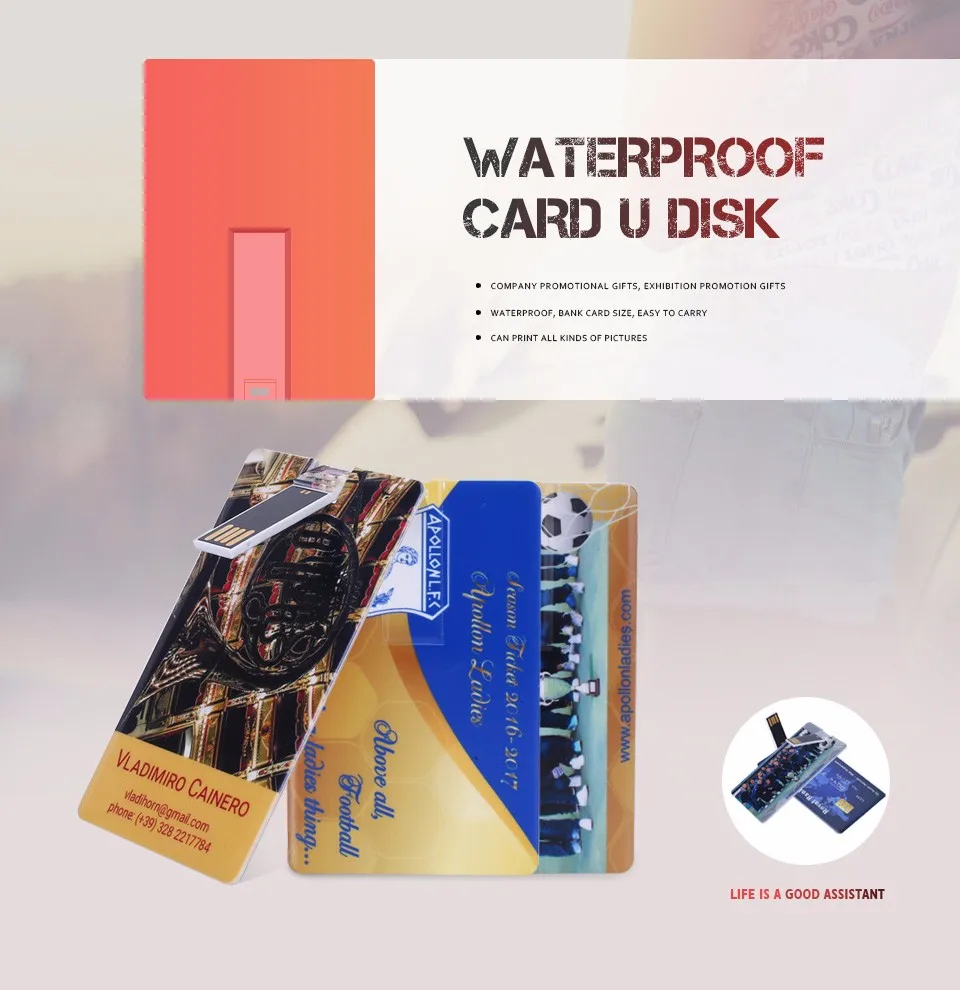 100pic/Лот DIY логотип бренд Подарочный usb-флеш-накопитель карта флэш-накопитель 4G/8G пользовательский флэш-накопитель красочная печать логотипов свадебный подарок