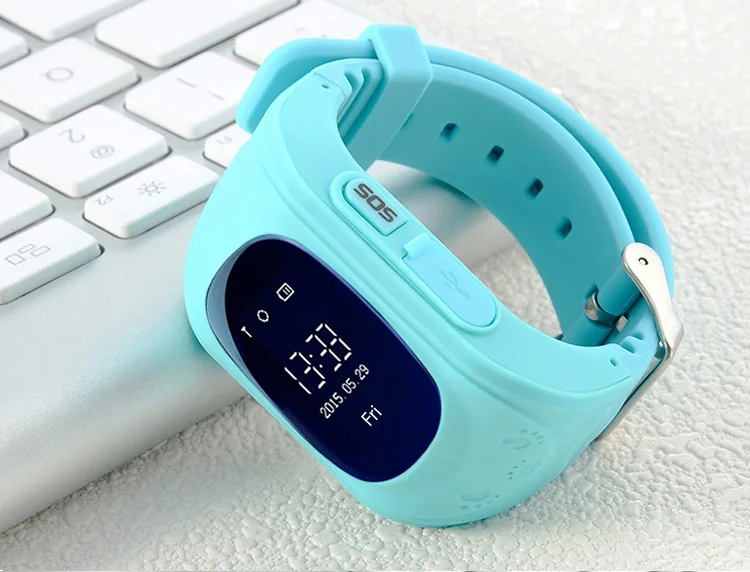 LANGTEK Q50 OLED Child GPS Tracker SOS Smart Monitoring Positioning Phone Kids Watch Compatible with IOS & Android | Электроника