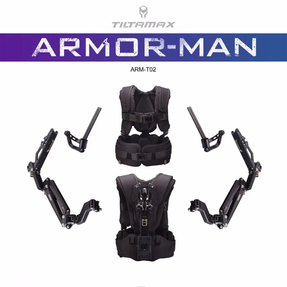 Tilta Max Armor человек arm t02 3 оси Gimbal Стабилизатор Steadycam Steadicam Поддержка|stabilizer steadycam|3 axis