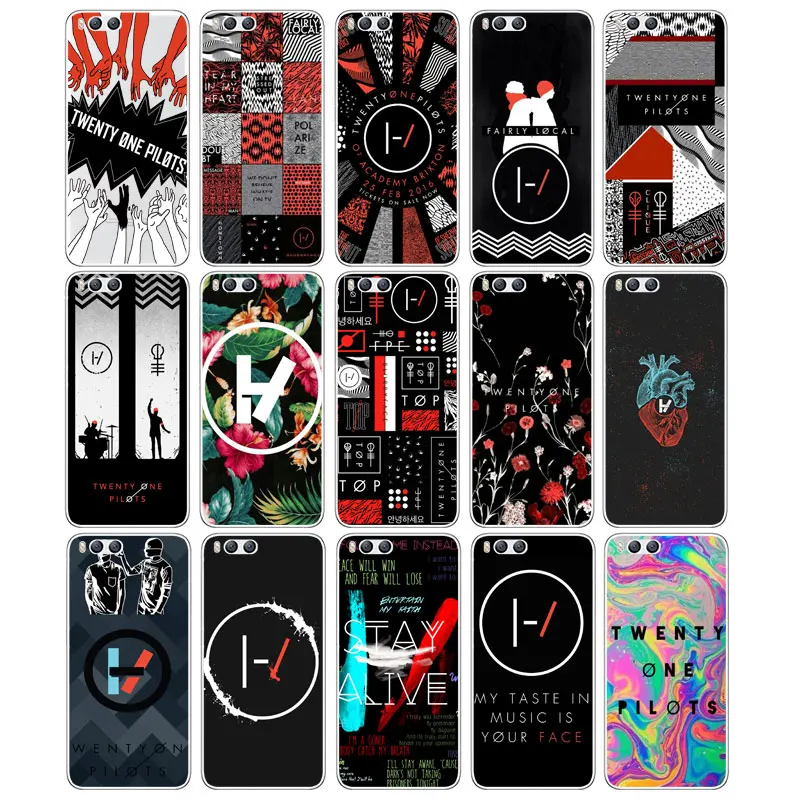 DREAMFOX L552 Twenty One Pilots Soft TPU Silicone Case Cover For Xiaomi Redmi Note 3 4 5 Plus 3S 4A 4X 5A Pro Global |