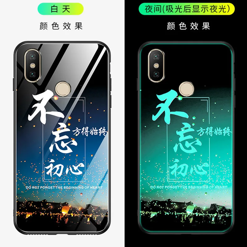 YueTuo светящийся чехол из закаленного стекла для huawei nova 3 3e 3i 4 e i 4e 5 5i pro 5pro 5ipro nova5 3d